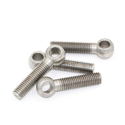 316-Grade (A4) Stainless Steel Swivel Eye Bolt with 360° Pivot Design for M8/M10/M12/M16 Marine Applications