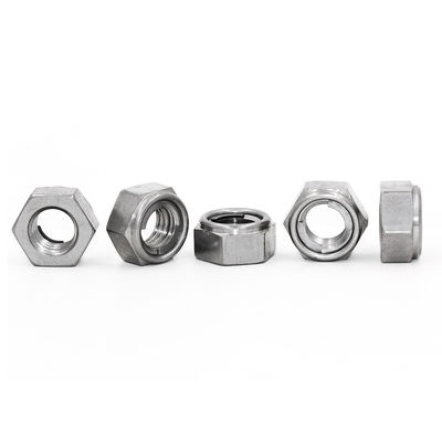 A2/A4 Stainless Steel Self-Locking Hex Nut with M6/M8/M10 Sizes for Vibration Resistance