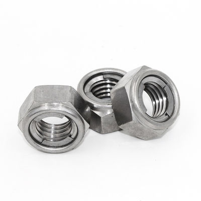 A2/A4 Stainless Steel Self-Locking Hex Nut with M6/M8/M10 Sizes for Vibration Resistance