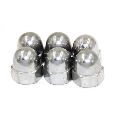 A2/A4 Stainless Steel Dome Cap Nut with M6/M8/M10/M12 Sizes and ISO 3506 Compliance