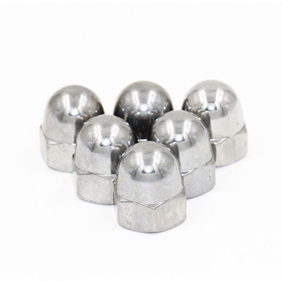 A2/A4 Stainless Steel Dome Cap Nut with M6/M8/M10/M12 Sizes and ISO 3506 Compliance