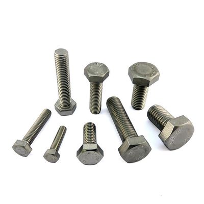 M6 boulon hexagonale 316 en acier inoxydable DIN 933 800MPa