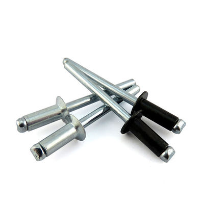 DIN 4mm فلنج بزرگ Pop Rivets آلومینیوم فولاد باز گنبد سر کلاهک کور برای مارک ها
