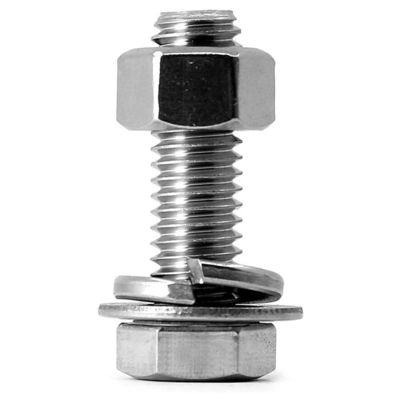 Vis à tête hexagonale en acier inoxydable 304, norme DIN 6mm-19mm