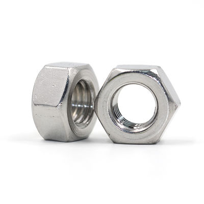 Stainless Steel M16 Grade 8.8 Customized Hex Nut for Construction Machinery DIN Standard