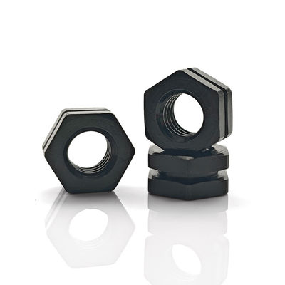 Écrou hexagonal double M8 DIN Standard 6.8 Finition passivée