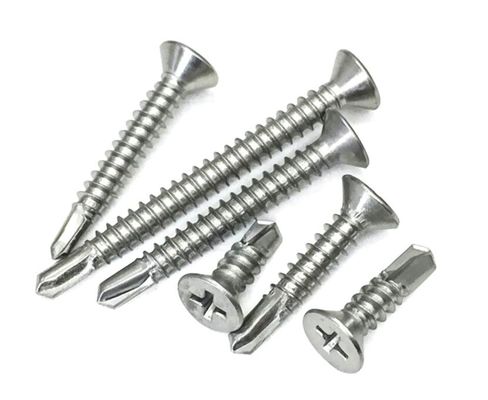 ISO9001:2015 Certified Stainless Steel Pan Head Self Drilling Screw with Black Oxide Finish and Phillips Drive