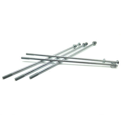 Vis personnalisées M3-M6 en acier inoxydable à tête hexagonale, longueur 1-500mm