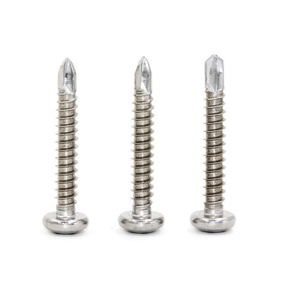 Stainless Steel Self Drilling Screw Round Head Self Tapping Metal Screws