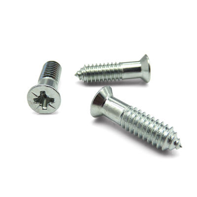 High Precision Corrosion Resistant Self-Tapping Efficiency Phillips Countersunk Screws Zinc Plated
