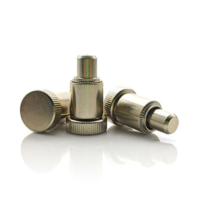 Stainless Steel Panel Spring Locating Pin with Bright Finish and Spring Loaded Design for Secure Fastening