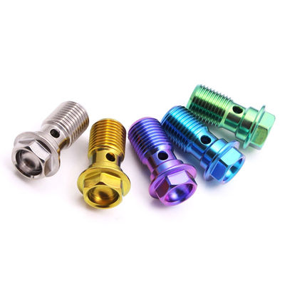 M5 M6 M8 M10 Gr5 bulloni in titanio per motociclette lunghezza 1 mm-500 mm finitura placcata in zinco