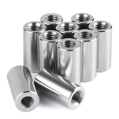 M6 Stainless Steel Coupling Nut DIN Standard 6.8 Grade 30mm Length