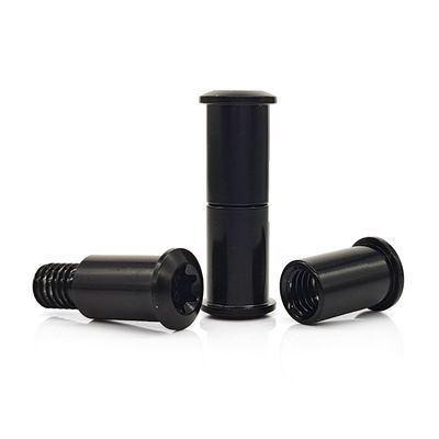 سيستم اندازه گيري سياه زينک پوشانده Countersunk Flat Head Chicago Screw Hex Socket Drive