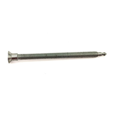Custom Countersunk Phillips Mesin Sekrup dengan Plain Finish Non-Standard Thread Tail di stainless steel