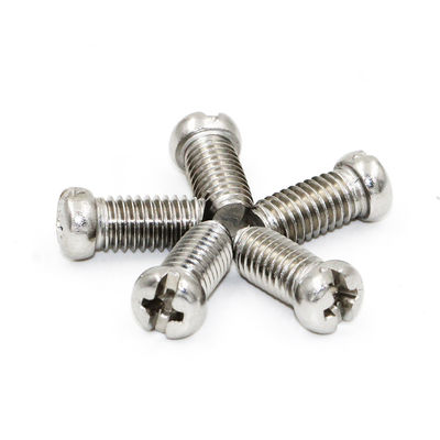 A2-70 Cabeza redonda de acero inoxidable Phillips tornillo de precisión M1.6/M2/M2.5 Micro Tamaño para electrónica